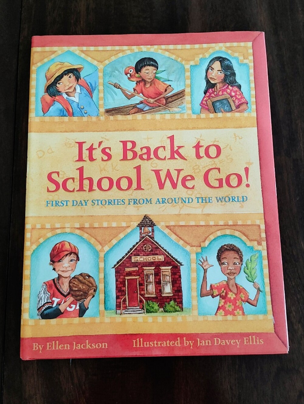 It's Back to School We Go! - Kids Book (Yellow, Pink)